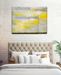 Ready2hangart Yellow Breeze Canvas Wall Art Collection