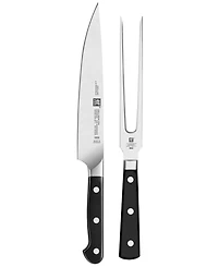 Zwilling Pro 2pc Carving Knife & Fork Set