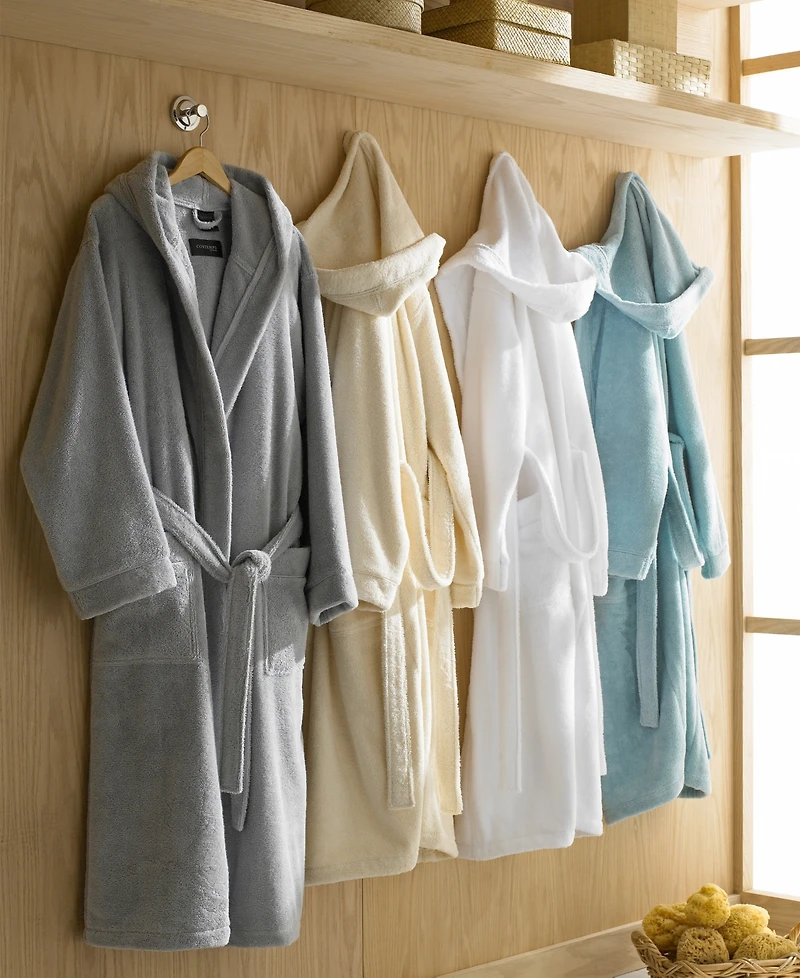 Cassadecor Turkish Terry Hooded Bath Robe