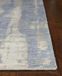 Kas Indulge Drizzle 0802 Grey Blue Area Rug