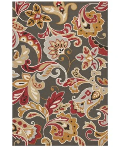 Kas Harbor Flora 4213 Taupe Indoor Outdoor Area Rug