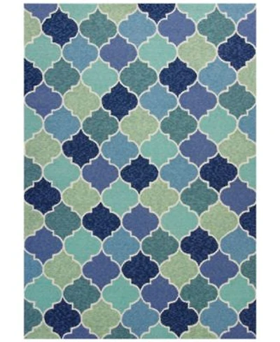 Kas Harbor Stella 4231 Blue Indoor Outdoor Area Rug