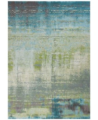 Kas Illusions Escape 6206 Blue Green Area Rug