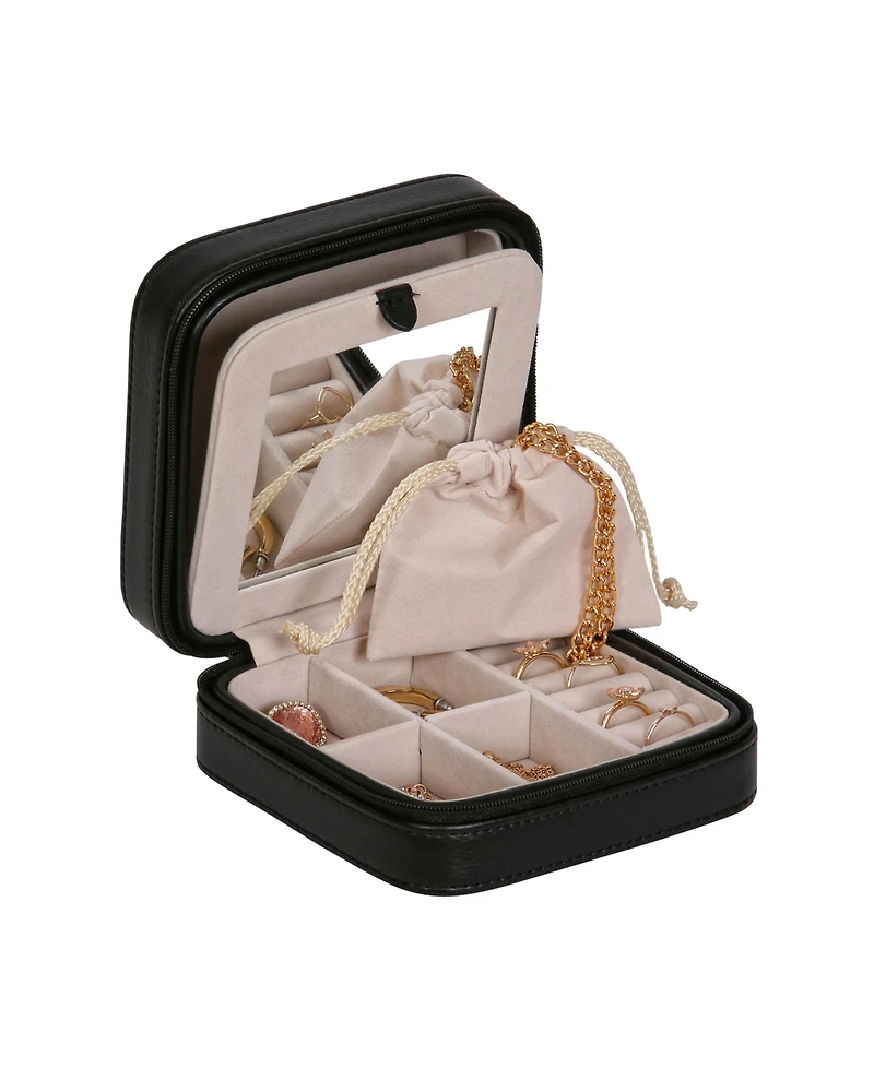 Mele & Co. Dana Faux Leather Jewelry Box