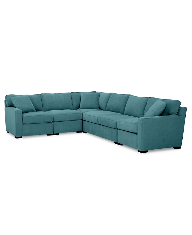 Furniture Radley Fabric Sectional Sofa, Created for Macy's