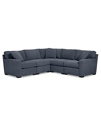 Radley Fabric -Pc. Sectional Sofa with Corner Piece
