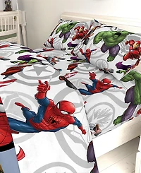 Disney Marvel Avengers Marvel Team 4-Pc. Comforter Set, Twin