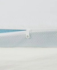 Sleep Philosophy 2 Gel Memory Foam Cooling Cover Mattress Toppers