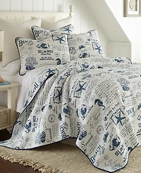 Levtex Beach Life 3-Pc. Quilt Set, Full/Queen
