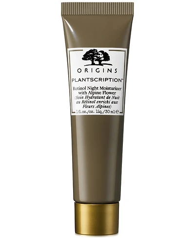 Origins Plantscription Retinol Night Moisturizer with Alpine Flower, 1 oz.