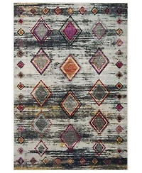 Safavieh Adirondack 205 Light Gray Red Area Rug Collection