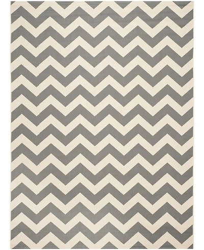 Safavieh Courtyard CY6244 Gray and Beige 8' x 11' Outdoor Area Rug