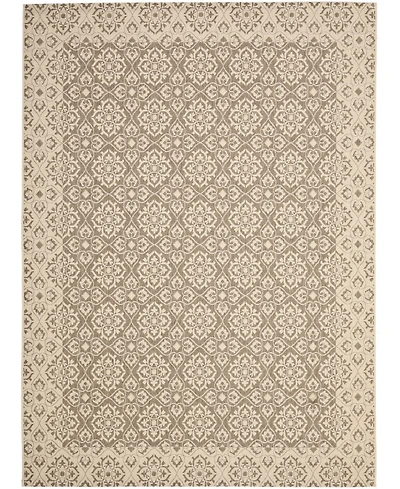 Safavieh Courtyard CY6550 and Creme 8' x 11' Outdoor Area Rug