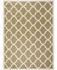 Safavieh Courtyard CY6903 Green and Beige 8' x 11' Sisal Weave Outdoor Area Rug