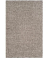 Safavieh Courtyard CY8576 Light Brown 5'3" x 7'7" Sisal Weave Outdoor Area Rug