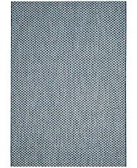 Safavieh Courtyard CY8653 Light and Light Gray 5'3" x 7'7" Sisal Weave Outdoor Area Rug