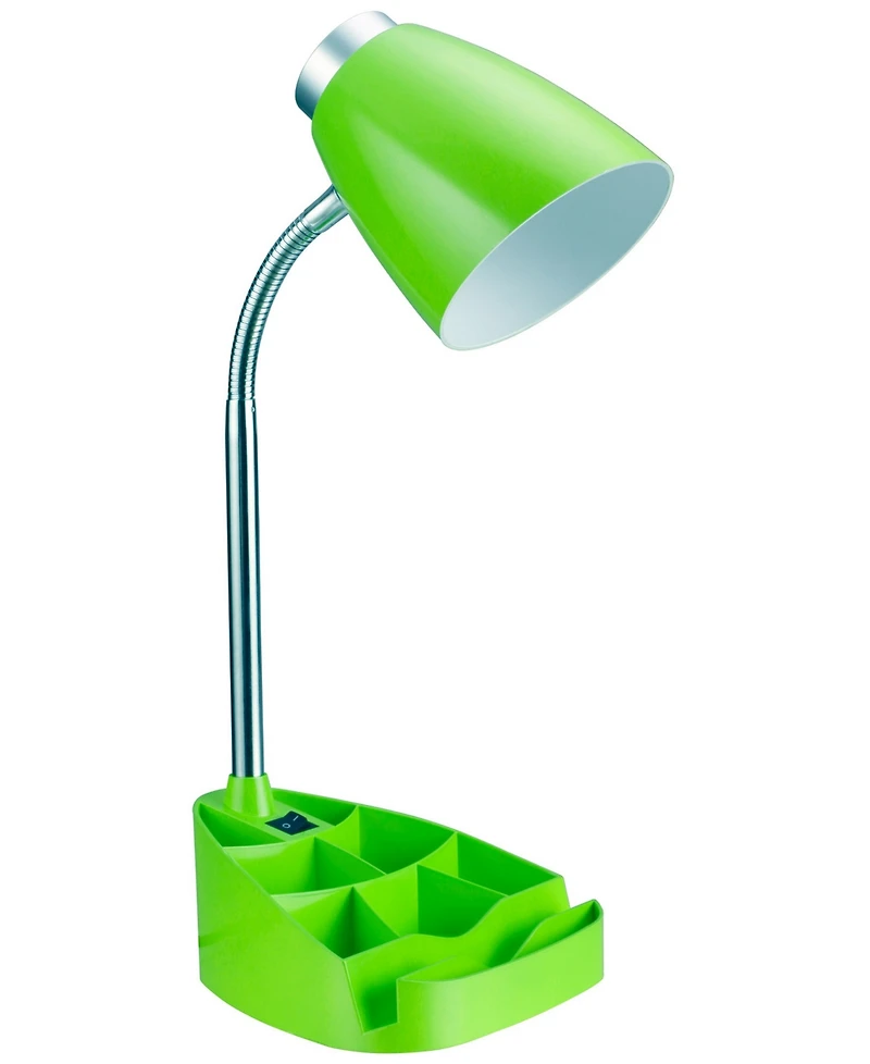 Limelight's Gooseneck Organizer Desk Lamp with iPad Tablet Stand Book Holder