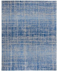 Safavieh Adirondack 116 Blue and Silver 9' x 12' Area Rug