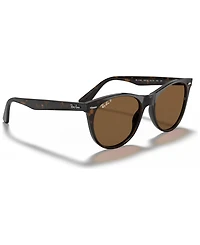 Ray-Ban Unisex Polarized Sunglasses, RB2185 Wayfarer Ii Classic