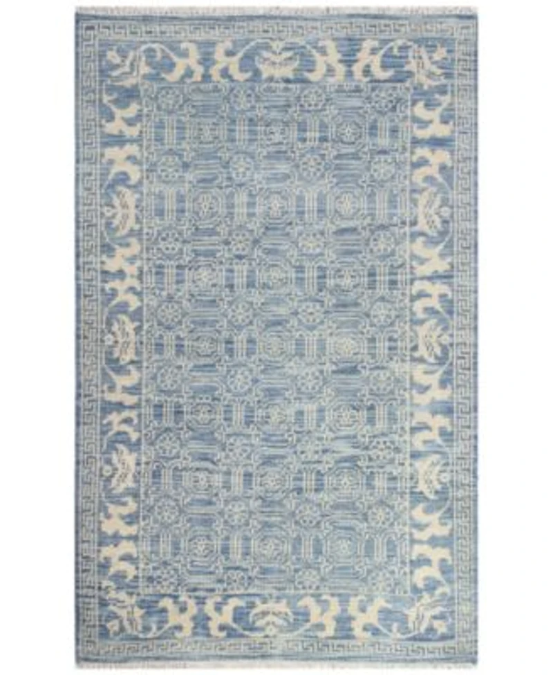 Bashian Carah Crh 104 Denim Area Rug