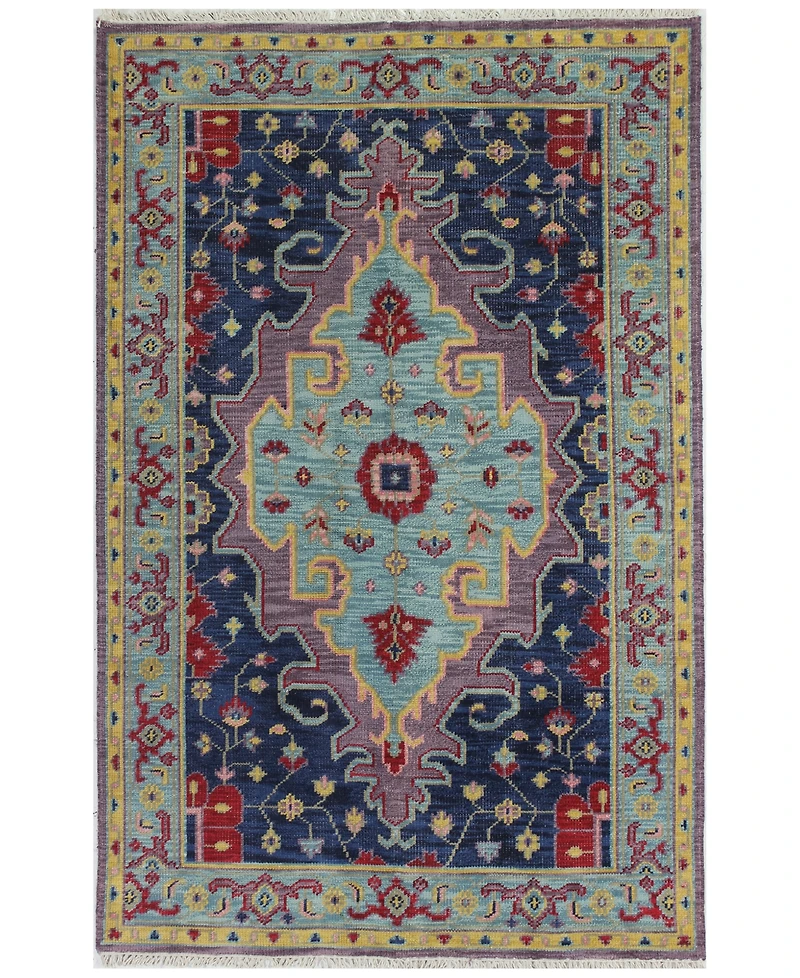 Bashian Carah Crh-113 Lilac 7'6" x 9'6" Area Rug