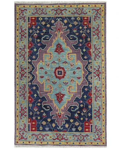 Bashian Carah Crh-113 Lilac 7'6" x 9'6" Area Rug