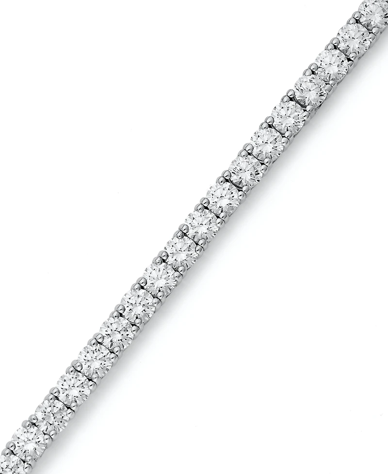 Arabella Sterling Silver Bracelet, Cubic Zirconia Tennis Bracelet (20-1/4 ct. t.w.)