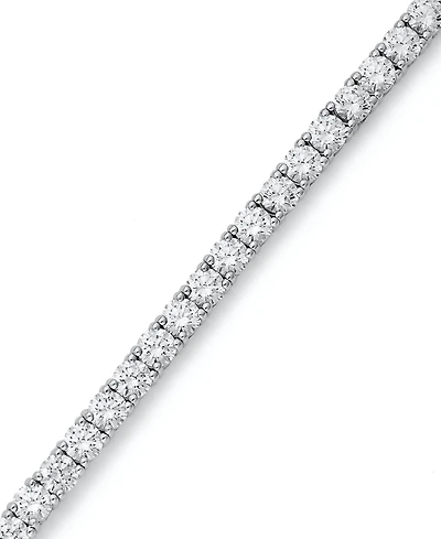 Arabella Sterling Silver Bracelet, Cubic Zirconia Tennis Bracelet (20-1/4 ct. t.w.)