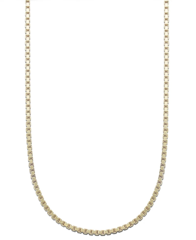 Giani Bernini 18K Gold over Sterling Silver Necklace, 24" Box Chain