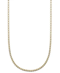 Giani Bernini 18K Gold over Sterling Silver Necklace, 24" Box Chain