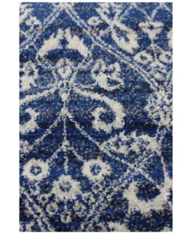 Closeout Bashian Medley 5439a Dark Blue Area Rug