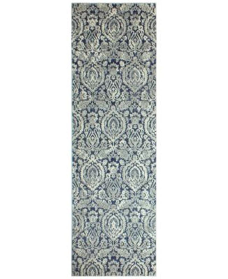 Closeout Bashian Medley 5440a Dark Blue Area Rug