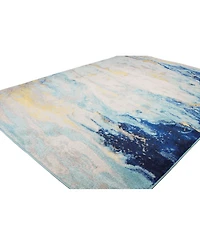 Bashian Medley 5667A Multi 2'6" x 8' Runner Area Rug