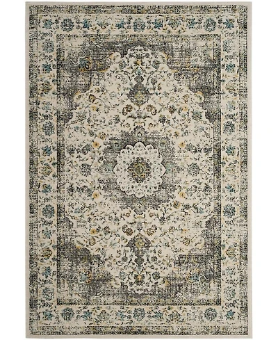 Safavieh Evoke EVK220 Gray and Gold 8' x 10' Area Rug
