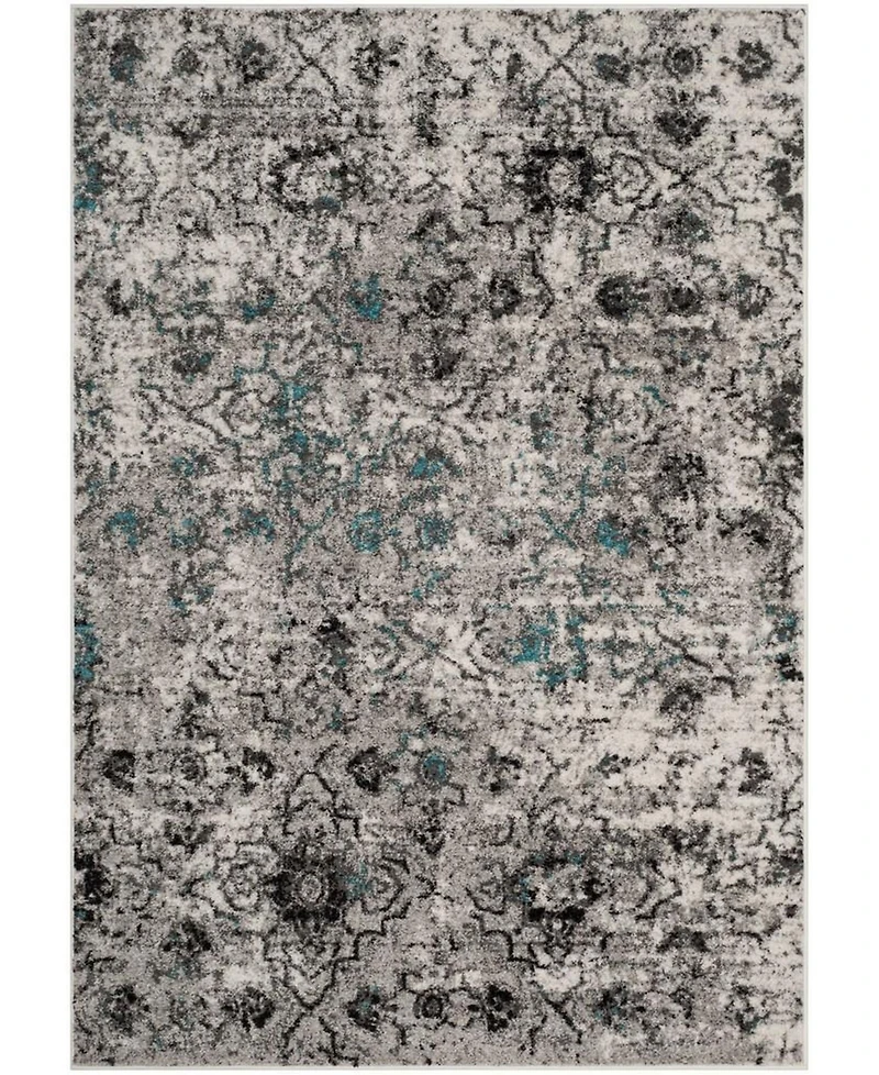 Safavieh Adirondack 135 Gray and Black 8' x 10' Area Rug
