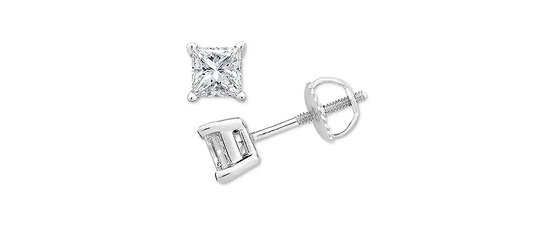Diamond Stud Earrings (1/10 ct. t.w.) n 10k Gold, White Gold or Rose