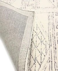 Bashian Nico Nic 145 Ivory Gray Area Rug