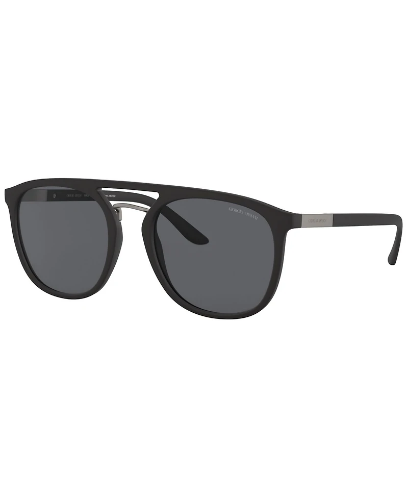 Giorgio Armani Men's Polarized Sunglasses, AR8118 53
