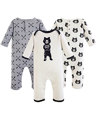 Yoga Sprout Baby Boys Comfortable Cotton Utility Jumpsuit