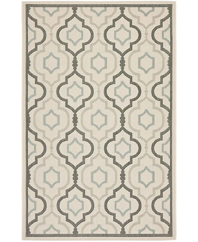 Safavieh Courtyard CY7938 Beige and Dark Beige 5'3" x 7'7" Outdoor Area Rug