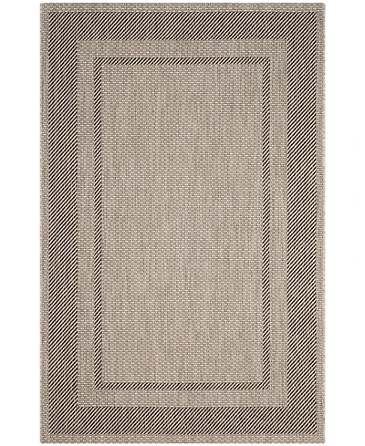 Safavieh Courtyard CY8477 Beige and 8' x 11' Outdoor Area Rug
