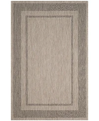 Safavieh Courtyard CY8477 Beige and 8' x 11' Outdoor Area Rug