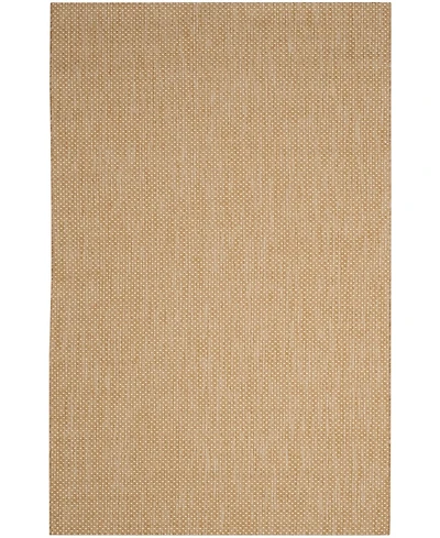 Safavieh Courtyard CY8521 Natural and 5'3" x 7'7" Outdoor Area Rug