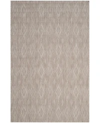 Safavieh Courtyard CY8522 Beige 5'3" x 7'7" Sisal Weave Outdoor Area Rug