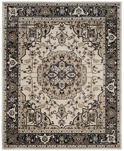 Safavieh Lyndhurst LNH334 Cream and Navy 8' x 10' Area Rug