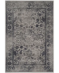 Safavieh Adirondack 109 Gray and Navy 5'1" x 7'6" Area Rug