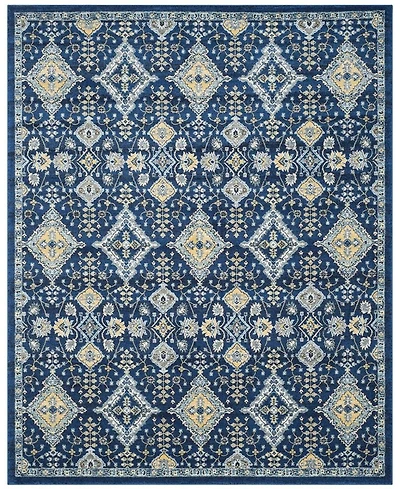 Safavieh Evoke EVK224 Royal and Ivory 8' x 10' Area Rug