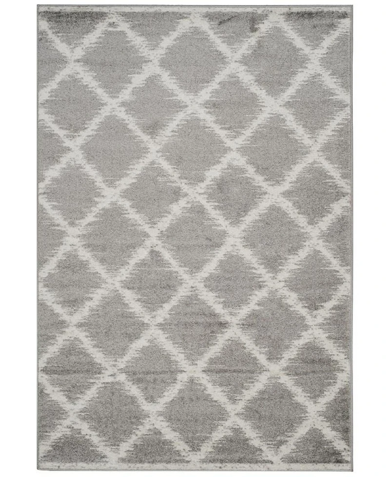 Safavieh Adirondack 120 Silver and Ivory 5'1" x 7'6" Area Rug