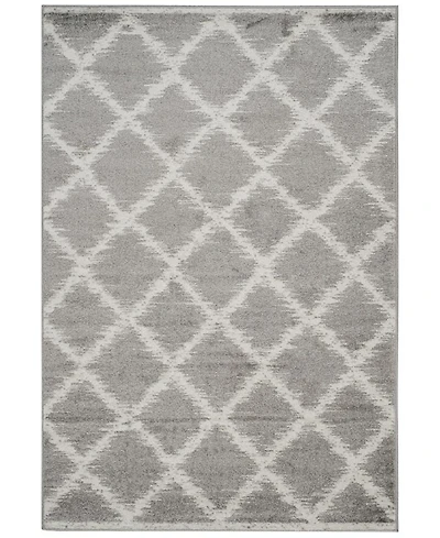 Safavieh Adirondack 120 Silver and Ivory 5'1" x 7'6" Area Rug