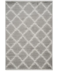 Safavieh Adirondack 120 Silver and Ivory 5'1" x 7'6" Area Rug